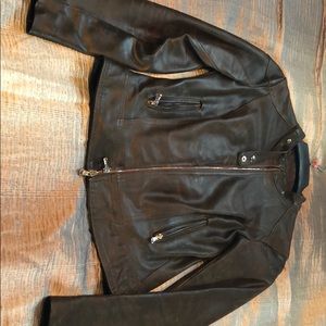 Leather jacket